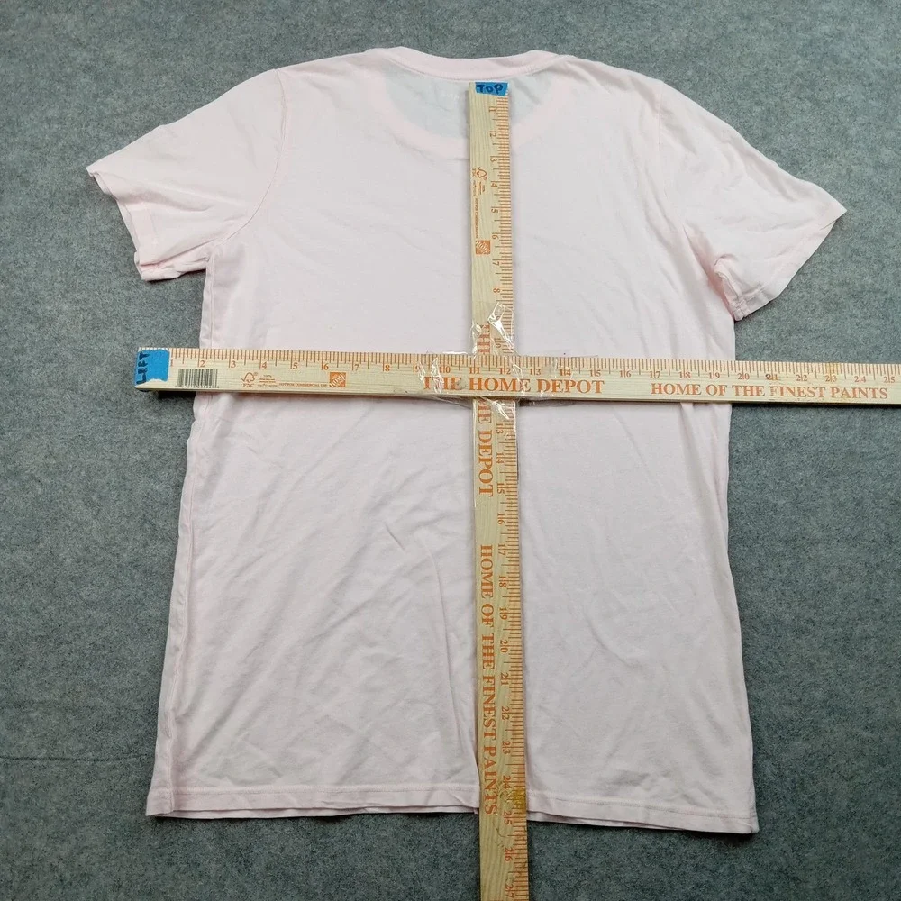 Everlane Shirt Mens Medium Pink Supima‎ Cotton Crewneck T-Shirt Tee Made USA - Picture 3 of 6